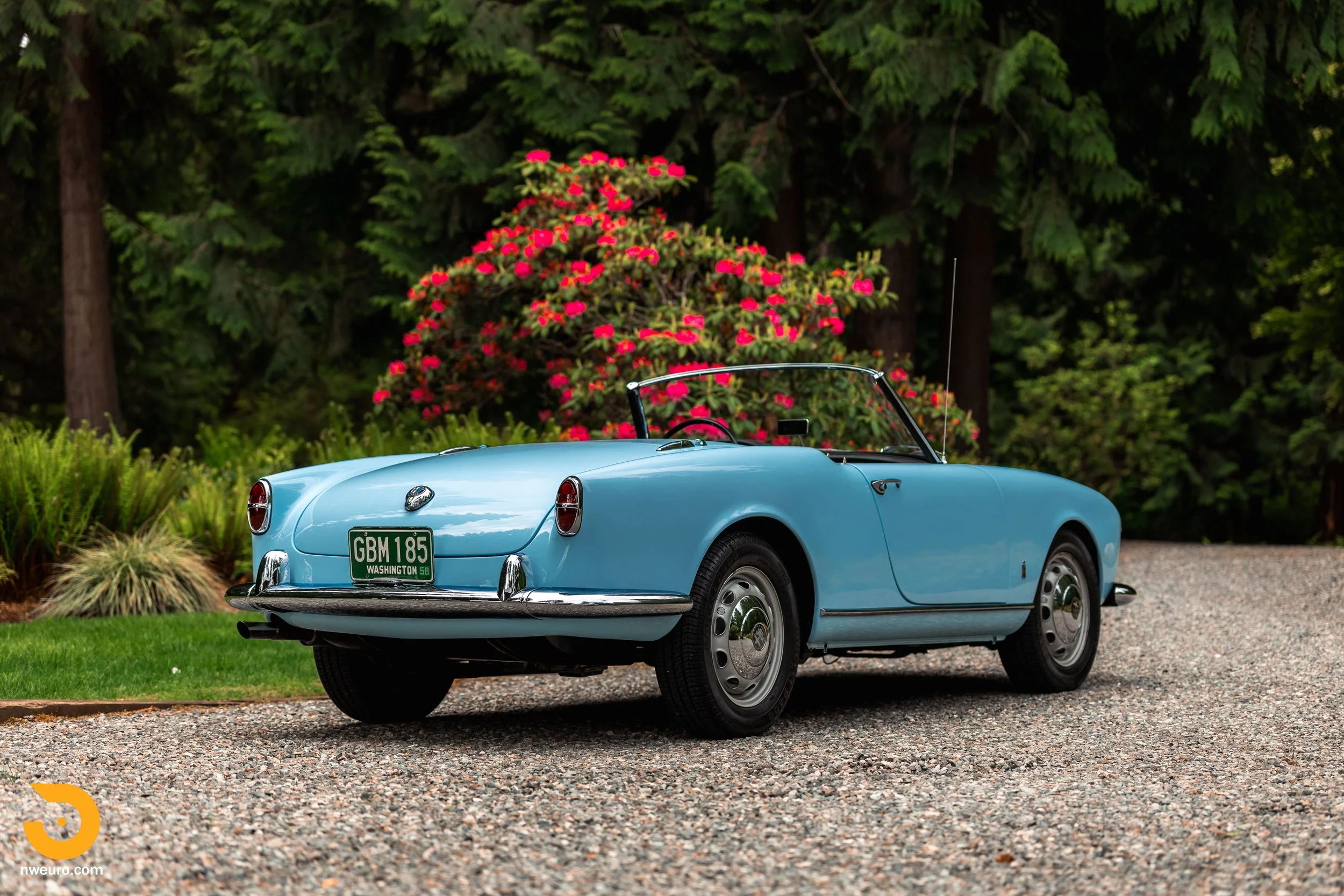 1958 Alfa Romeo Giulietta Spider — Northwest European